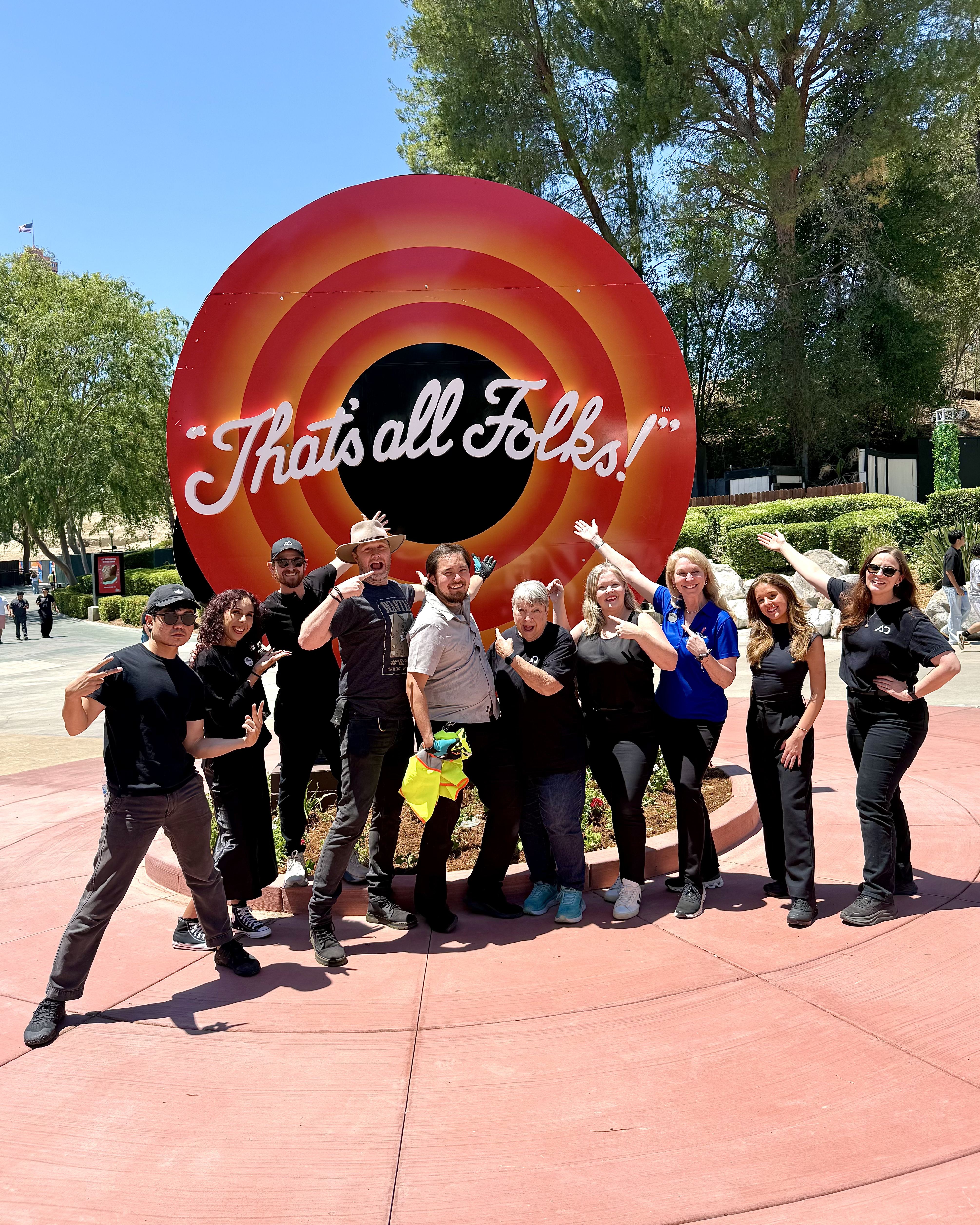 Six Flags Looney Tunes Land crew